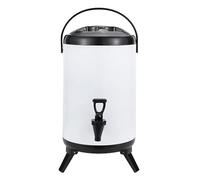 Distributeur de boisson isotherme avec support et robinet de pompe pour boissons chaudes et froides