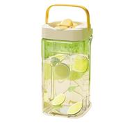 Distributeur de boisson pour réfrigérateur | Bouteille d'eau pour réfrigérateur - Grande théière avec poignée pour eau, boissons, limonade et thé glacé