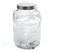 DISTRIBUTEUR DE BOISSON VERRE 8L TRANSPARENT