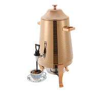Distributeur de Boissons 13 L, Distributeur de Boissons Chaudes fileté 110 V avec Support, urne à café en Acier Inoxydable à Deux Modes de Chauffe (400 W - 800 W) pour traiteurs, Mariages, é