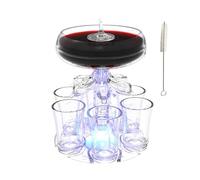 Distributeur de boissons alcoolisées avec 6 verseurs | Distributeur de liqueur de liqueur et distributeur de boissons alcoolisées