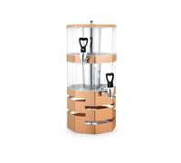 Distributeur de boissons avec bac à glaçons, fontaine à jus multi-niveaux
