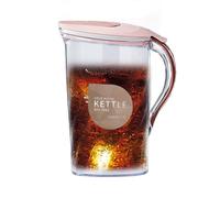 Distributeur de boissons : avec carafe de 1,5 l, récipient transparent pour réfrigérateur, infuseur à fruits | eau polyvalente pour limonade, boissons froides, cuisine,