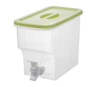 Distributeur de boissons avec robinet anti-fuite - Distributeur d'eau chaude et froide de 3,9 l - Pour réfrigérateur, cocktail, bière, boisson pour la maison, un pub - Vert menthe