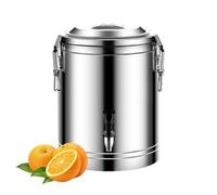 Distributeur de boissons | avec robinet en acier inoxydable | Grand distributeur de boissons chaudes et froides | Pour boissons chaudes et froides telles que le café, le thé, le jus, pour la maison