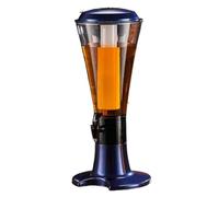 Distributeur de Boissons,Bol à Punch Distributeur De Boissons Avec Tube À Glace, Refroidisseur, Bar Domicile Fût à Whisky(Blue)