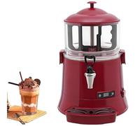 Distributeur de boissons chaudes de grande capacité, machine à chocolat chaud commerciale avec contrôle de température de 30 à 90 °C, chauffage électrique pour café, cacao, lait, fête