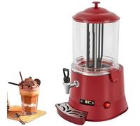 Distributeur de boissons chaudes de grande capacité, machine à chocolat chaud commerciale avec contrôle de température de 30 à 90 °C, chauffage électrique pour café, cacao, lait, fête