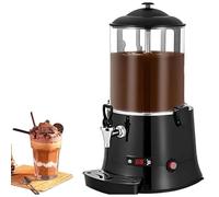 Distributeur de boissons chaudes de grande capacité, machine à chocolat chaud commerciale avec contrôle de température de 30 à 90 °C, chauffage électrique pour café, cacao, lait, fête
