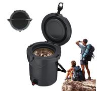 Distributeur de boissons chaudes isothermes - Distributeur de boissons multifonction avec conservation de la chaleur - Distributeur de boissons à café chaud et froid anti-fuite avec rubinet