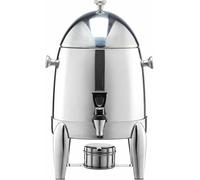 Distributeur De Boissons Commercial, 12 L/3 Gallons, Urne À Café En Acier Inoxydable Avec Noyau De Glace Et Support De Carburant, Boissons Chaudes Et Froides, Idéal Pour Les Jus De Thé, Le Lait