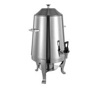 Distributeur de boissons de 13 L, urne à café en acier inoxydable avec planche chauffante de 35 à 85 °C et plateau de carburant, distributeur électrique de boissons chaudes pour café, jus, thé (doré)