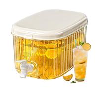 Distributeur de boissons - Distributeur de boissons en PP, refroidisseur de boisson portable de 25 cm | Conteneur de voyage pour boissons de table pour cocktails, jus, thé aux fruits, cam