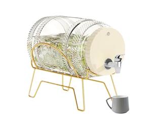 Distributeur de boissons, distributeur de jus de thé, carafe d'eau, récipient de boissons glacées, distributeur de boissons, meilleur pichet à thé glacé, distributeur de boissons polyvalent pour l'été