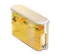 Distributeur de boissons - Distributeur d'eau avec TAP | Anti odeur de fuite avec couvercle | Lanceur de boisson froide de grande capacité parfait pour les stands de limonade, jus d'eau glacée et