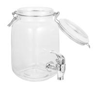 Distributeur De Boissons Fraîches Bocal à jus avec robinet distributeur de boissons bec verseur for boisson for réfrigérateur bouteille en verre