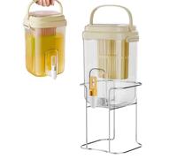 Distributeur De Boissons,Grande Capacité avec Filtre Intégré,Distributeur De Boissons Pour Le Réfrigérateur | Pour Les Voyages Les Aventures Les Pique-Niques Les Rassemblements Le Soda Et La Limonade