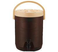 Distributeur de boissons isolées avec robinet, distributeur de boissons chaudes et froides 2 gallons, carafe d'eau isolée Portable pour café et