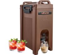 Distributeur de boissons isolées VEVOR 19 L Distributeur de boissons chaudes et froides avec robinet & poignée, refroidisseur thermique de boissons de qualité alimentaire pour thé café eau dans les ca