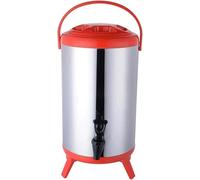 Distributeur de boissons isotherme avec robinet, garde les boissons chaudes ou froides, idéal pour servir de fête