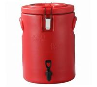 Distributeur de boissons isotherme, distributeur de boissons chaudes et froides 4 gallons avec robinet, carafe à eau isolante 12 heures, boisson chaude pour le camping, les fêtes et les sport