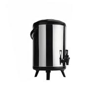 Distributeur de boissons isotherme en acier inoxydable de qualité alimentaire avec robinet, récipient thermique pour eau chaude et froide, jus, thé, café, 18 l