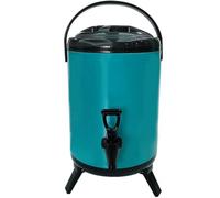 Distributeur de boissons isothermes en acier inoxydable de qualité alimentaire avec robinet, récipient thermique pour café, thé, jus, usage commercial et domestique