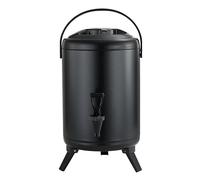 Distributeur de boissons isothermes en acier inoxydable de qualité alimentaire avec robinet, récipient thermique pour café, thé, jus, usage commercial et domestique