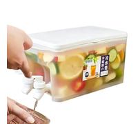 Distributeur de boissons | Pichet 5 L Grande Ouverture Réfrigérateur | Grand distributeur de boissons et réservoir d'eau,Chaud Froid Jus Limonade Thé Maison Appartement Camping