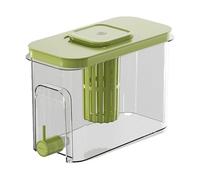 Distributeur de Boissons pour Réfrigérateur - Cruche à Boissons avec Robinet de Dispensation - Distributeur de avec Robinet Anti-Goutte à Large Ouverture pour Cuisine Fête et Camping