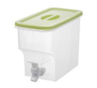 Distributeur de boissons pour réfrigérateur - Distributeur de boissons en verre | Distributeur d'eau de thé à boire | Portable transparent grande capacité de 3,9 l