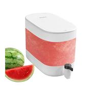 Distributeur de boissons pour réfrigérateur - Grande théière à fruits scellée de 4 litres avec robinet | Réfrigérateur de théière de fruits de bouilloire froide scellée, pichet de limonade pour l'eau