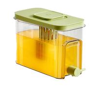 Distributeur de Boissons pour Réfrigérateur - Récipient d'Eau avec Robinet | Distributeur de Boissons avec Robinet Anti-Goutte à Large Ouverture pour Cuisine Fête et Camping