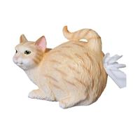 Distributeur De Boîte De Mouchoir De, Distributeur De Mouchoirs | Résine-Dinner, Trousse De Mouchoir En Forme De Fêtes De Chat, Pour Salle De Bain, Comptoir De Coiffeuse, Décoration