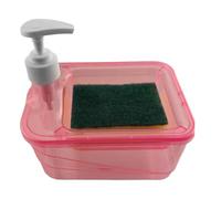 Distributeur de bol - Réservoir à savon pour plan de travail de 12 cm - Pompe à liquide - Étagère de rangement compacte pour évier de cuisine - Accessoire pour le nettoyage quotidien du lave-vaisselle