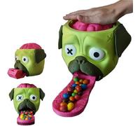 Distributeur de bonbons Carlin Zombie, Carlin Zombie qui crache des bonbons, sa tête et distribue des bonbons pour Halloween. Idée cadeau originale pour enfants et adultes. (1 PCS)