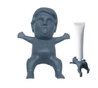 Distributeur de Bouchon de Dentifrice drôle,Dentifrice Topper drôle,Couvercle de Pompe à Fesses en Silicone Fun President - Gadgets de Dentifrice pour Aides à Presser Les Tubes, Accessoires