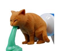 Distributeur de Bouchons de Dentifrice - Couvercle Facile à Presser pour Tubes de Dentifrice, Motif Mignon Chat Chien Vache, Housse Robuste réutilisable, Accessoire de Salle de Bain pour Adultes,