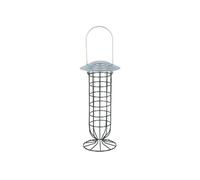 Fallen Fruits FB305 Distributeur de Boules de suif sur Pied avec Toit en Zinc Vert foncé