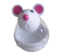 Distributeur de boules de nourriture pour chat - Jouet interactif pour alimentation lente avec rotation de la souris, contrôle la consommation et prévient l'obésité | Ballon de gymnastique