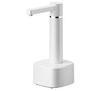 Distributeur de Bouteille d'eau de Bureau, Pompe à Eau de Bureau Intelligente, Distributeur d'eau en Bouteille, USB Chargeant la Pompe à Eau Potable, pour la Maison, la Cuisine, Camping (White)