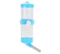 Distributeur de Bouteille d'eau pour Hamster, Abreuvoir Automatique sans Goutte pour Petits Animaux PP + Acier Inoxydable pour Hamster Lapin (HEEPDDgco5mva7tg-17)