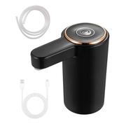 Distributeur de bouteille d'eau sans fil silencieux avec tuyau de | Distributeur d'eau avec pompe électrique pour carafe en bouteille, maison, cuisine, salon, appartement, dortoir, restaurant