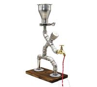 Distributeur de bouteilles d'alcool Porte-Bouteille Imitation Robot Tuyau