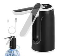 Distributeur de bouteilles d'eau, pompe de distributeur d'eau - distributeur d'eau portable,Dispositif de boisson silencieux pliable, fournitures de maison chaude et froide pour l'hydratation