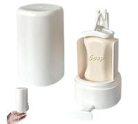 Distributeur de broyeur de savon à barres générique - distributeur de meuleuses à barres, rasoir de récipient de savon à moulin à câble manuel
