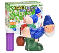 Distributeur De Bulles - Lutins Malicieux Créateur De Bulles avec Lumières Clignotantes Et Musique - Jouet Électrique pour Chambre Mariage Pique-Nique Plage Intérieur Extérieur Fêtes