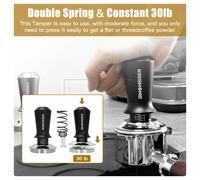 Distributeur de café 57 mm 57,5 mm pour station de tamping Lelit Anna, pression constante 30 lbs, accessoires pour expresso, outils de barista 57mm Tamper Holder