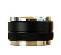 Distributeur De Café À Double Tête, 51mm/53mm/58mm, Lame Double Face Plate Et Triple Spirale, Acier Inoxydable 304, 1 Pièce(ST-black-58)