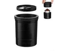 Distributeur de café à moka réglable en hauteur - Outil de nivellement à expresso en ABS - Entonnoir de dosage compatible avec la distribution de poudre de café pour